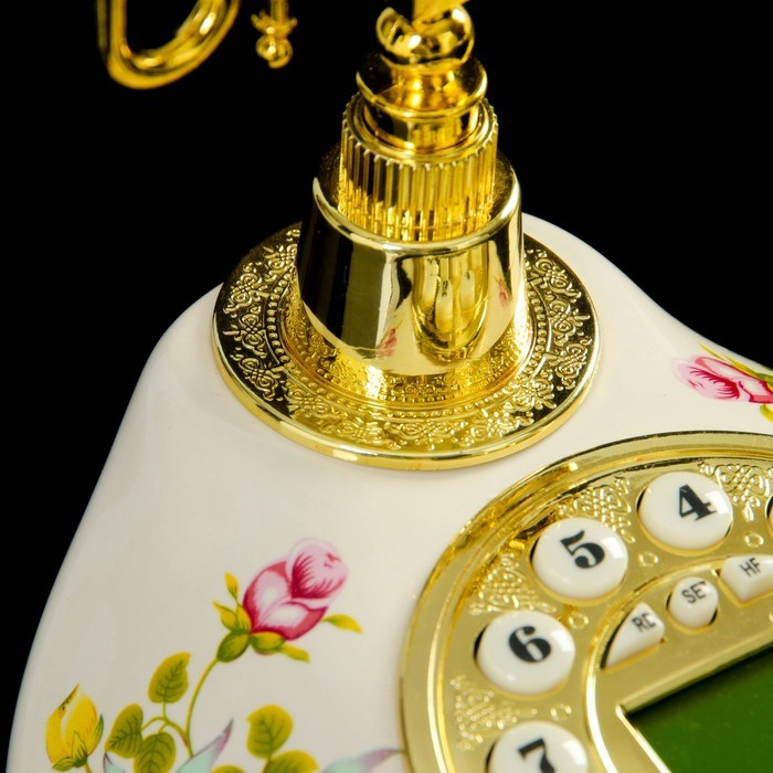 Ретро-телефон "Сафари", громкая связь, 18 х 25 х 21 см - фото 51363278