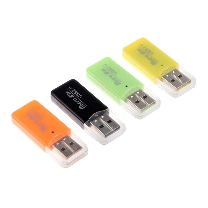 Картридер Luazon V-914 мини, для Micro-SD, USB, МИКС - фото 51363290 Картридер Luazon V-914 мини, для Micro-SD, USB, МИКС - фото 51363290