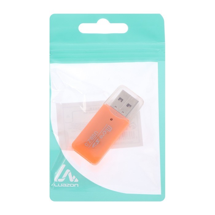 Картридер Luazon V-914 мини, для Micro-SD, USB, МИКС - фото 51363293 Картридер Luazon V-914 мини, для Micro-SD, USB, МИКС - фото 51363293