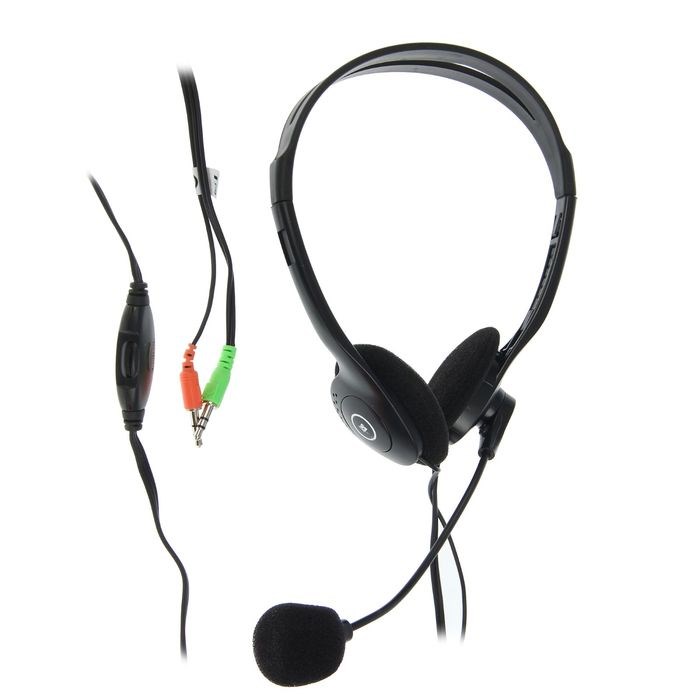 Наушники Defender Aura 102, компьютерные, микрофон, 85 дБ, 32 Ом, 3.5 мм, 1.8 м, чёрные - фото 51363473 Наушники Defender Aura 102, компьютерные, микрофон, 85 дБ, 32 Ом, 3.5 мм, 1.8 м, чёрные - фото 51363473