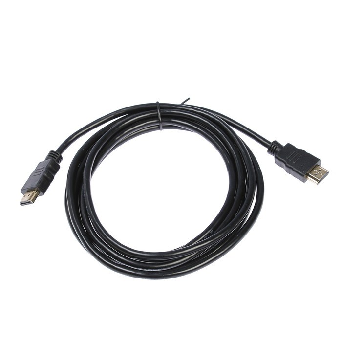 Кабель видео Smartbuy K-331, HDMI(m)-HDMI(m), ver 1.4, 3 м, черный - фото 51363488 Кабель видео Smartbuy K-331, HDMI(m)-HDMI(m), ver 1.4, 3 м, черный - фото 51363488