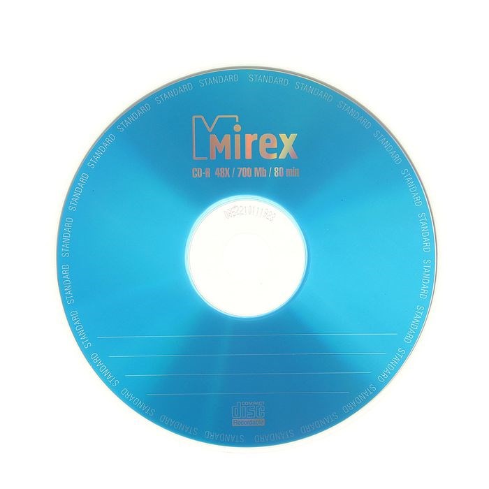 Диск CD-R Mirex Standard, 48x, 700 Мб, конверт, 1 шт - фото 51363578 Диск CD-R Mirex Standard, 48x, 700 Мб, конверт, 1 шт - фото 51363578