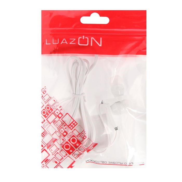 Наушники Luazon W-24, вакуумные, МИКС - фото 51363607 Наушники Luazon W-24, вакуумные, МИКС - фото 51363607