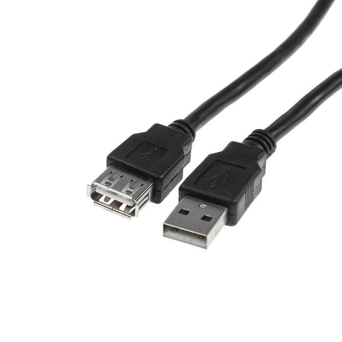 Кабель-удлинитель Luazon CAB-5, USB A (m) - USB A (f), 1.5 м, черный - фото 51363817 Кабель-удлинитель Luazon CAB-5, USB A (m) - USB A (f), 1.5 м, черный - фото 51363817