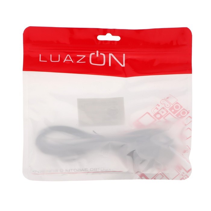 Кабель-удлинитель Luazon CAB-5, USB A (m) - USB A (f), 1.5 м, черный - фото 51363821 Кабель-удлинитель Luazon CAB-5, USB A (m) - USB A (f), 1.5 м, черный - фото 51363821