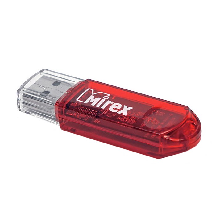 Флешка Mirex ELF RED, 4 Гб, USB2.0, чт до 25 Мб/с, зап до 15 Мб/с, красная - фото 51363950 Флешка Mirex ELF RED, 4 Гб, USB2.0, чт до 25 Мб/с, зап до 15 Мб/с, красная - фото 51363950