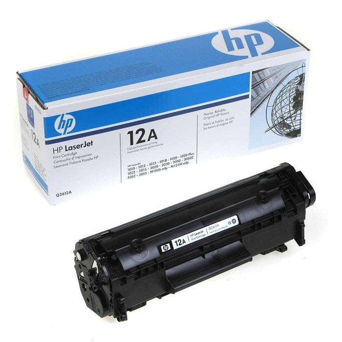 Картридж HP 12A Q2612A для LJ 1010/1012/1015/1018/1020/1022 (2000k), черный - фото 51363984 Картридж HP 12A Q2612A для LJ 1010/1012/1015/1018/1020/1022 (2000k), черный - фото 51363984