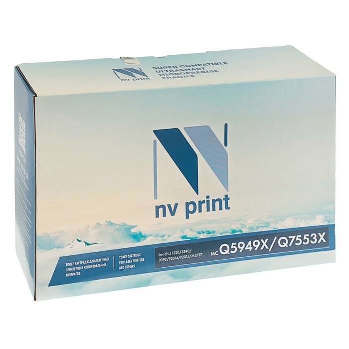 Картридж NV PRINT Q5949X/Q7553X для HP LaserJet 1320/3390/3392/P2014/P2015/M2727 (7000k) - фото 51364141 Картридж NV PRINT Q5949X/Q7553X для HP LaserJet 1320/3390/3392/P2014/P2015/M2727 (7000k) - фото 51364141
