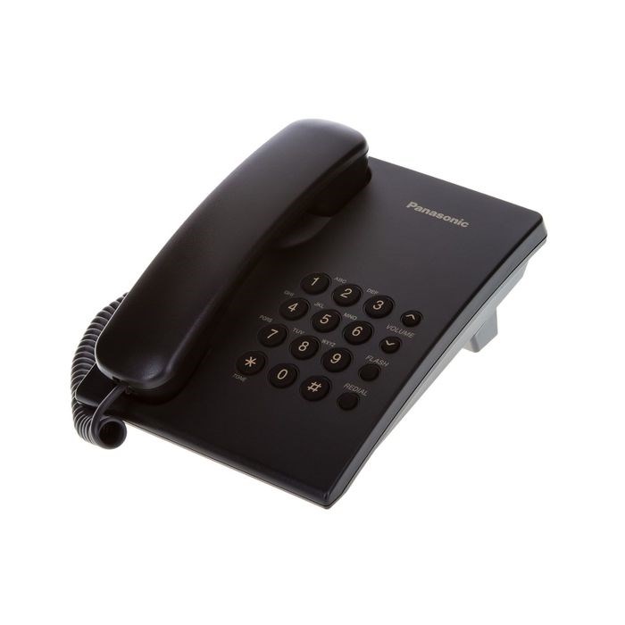 Телефон проводной Panasonic KX-TS2350RUB чёрный - фото 51364442 Телефон проводной Panasonic KX-TS2350RUB чёрный - фото 51364442