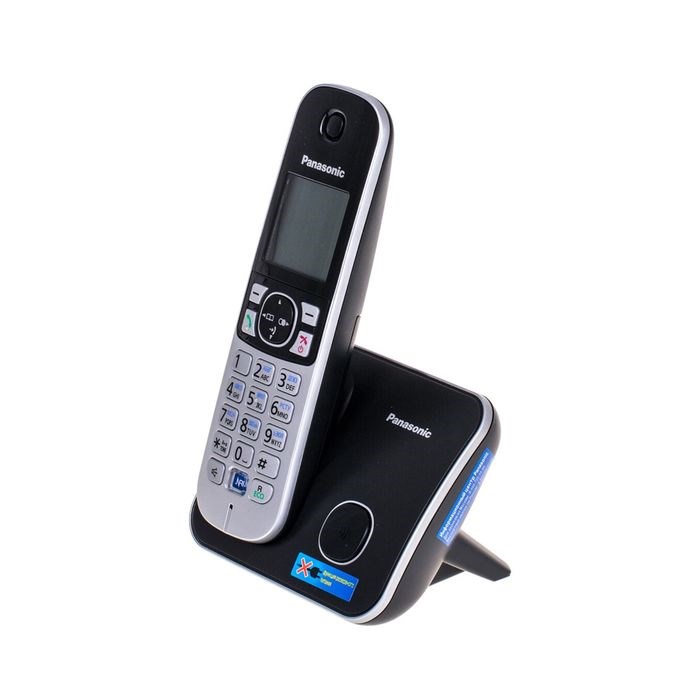 Радиотелефон Dect Panasonic KX-TG6811RUB чёрный, АОН - фото 51364475 Радиотелефон Dect Panasonic KX-TG6811RUB чёрный, АОН - фото 51364475