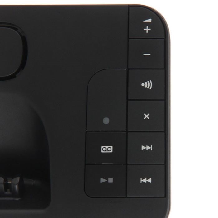 Радиотелефон Panasonic Dect KX-TGH220RUB, автоответчик, АОН, чёрный - фото 51364494 Радиотелефон Panasonic Dect KX-TGH220RUB, автоответчик, АОН, чёрный - фото 51364494