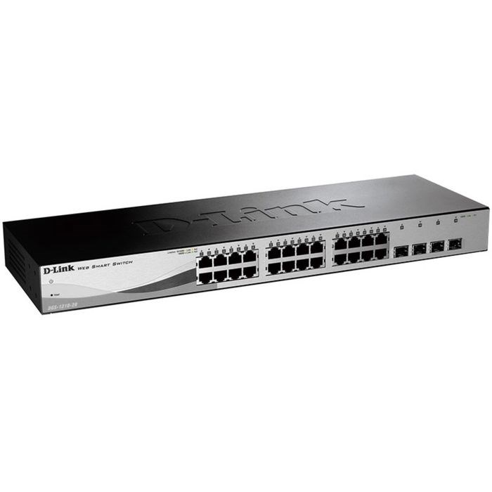 Коммутатор D-Link DGS-1210-28/C1A управляемый 19U 24x10/100/1000BASE-T - фото 51364562 Коммутатор D-Link DGS-1210-28/C1A управляемый 19U 24x10/100/1000BASE-T - фото 51364562