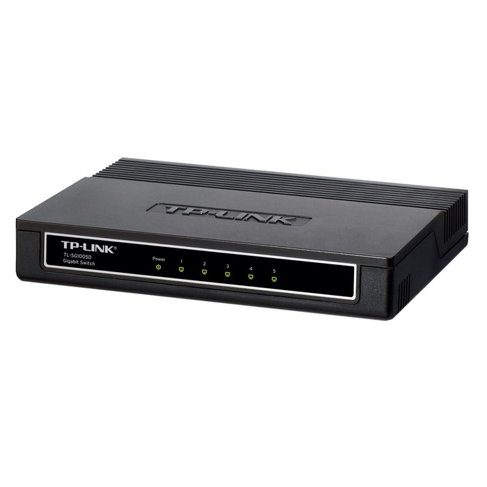 Коммутатор TP-Link TL-SG1005D неуправляемый настольный 5x10/100/1000BASE-T - фото 51364569 Коммутатор TP-Link TL-SG1005D неуправляемый настольный 5x10/100/1000BASE-T - фото 51364569