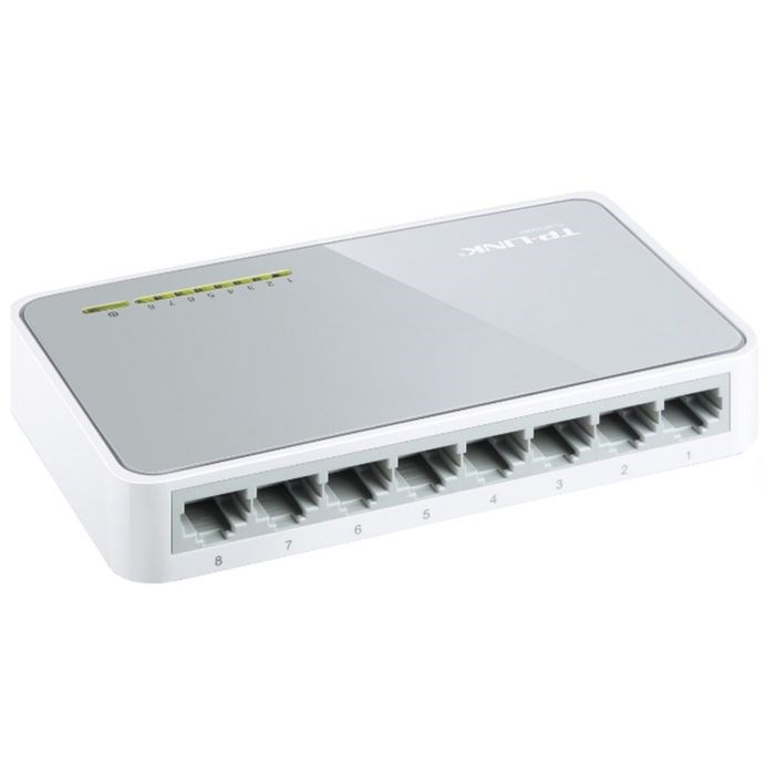 Коммутатор TP-Link TL-SF1008D неуправляемый настольный 8x10/100BASE-TX - фото 51364576 Коммутатор TP-Link TL-SF1008D неуправляемый настольный 8x10/100BASE-TX - фото 51364576