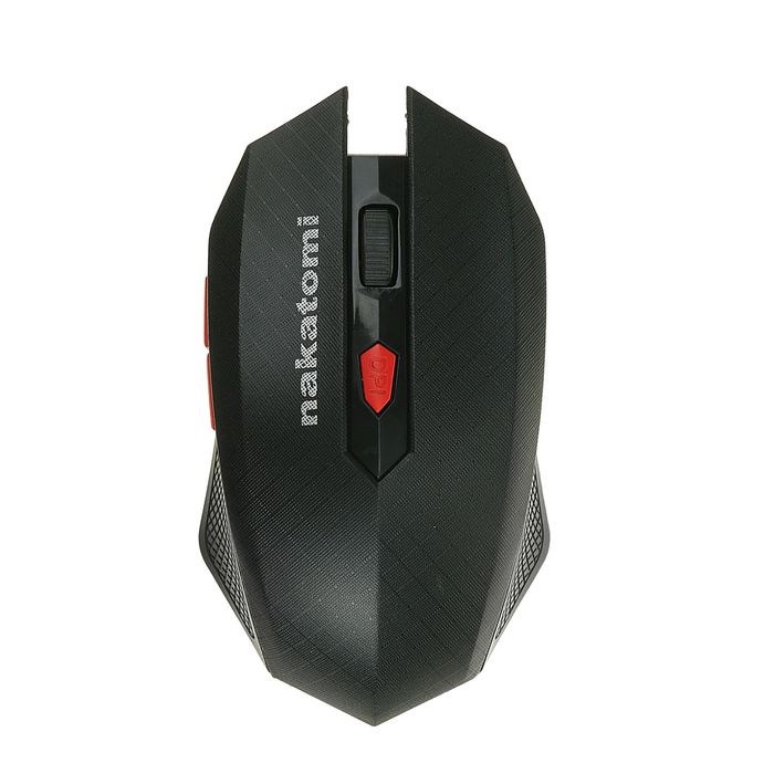 Мышь Nakatomi MRON-08U Navigator, беспроводная, оптическая, 1600 dpi, 2xAAA, USB, чёрная - фото 51364609 Мышь Nakatomi MRON-08U Navigator, беспроводная, оптическая, 1600 dpi, 2xAAA, USB, чёрная - фото 51364609