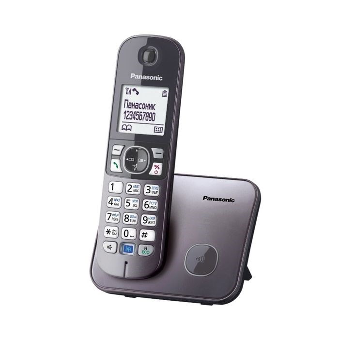 Телефон Panasonic KX-TG6811 RUM DECT, 120 номеров, полифония - фото 51364658 Телефон Panasonic KX-TG6811 RUM DECT, 120 номеров, полифония - фото 51364658