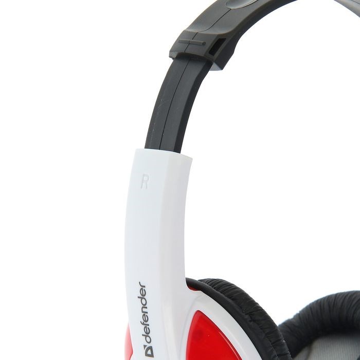 Наушники Defender Warhead G-120, игровые, полноразмерные, микрофон, 3.5мм, 2 м,черно-красные - фото 51364682 Наушники Defender Warhead G-120, игровые, полноразмерные, микрофон, 3.5мм, 2 м,черно-красные - фото 51364682