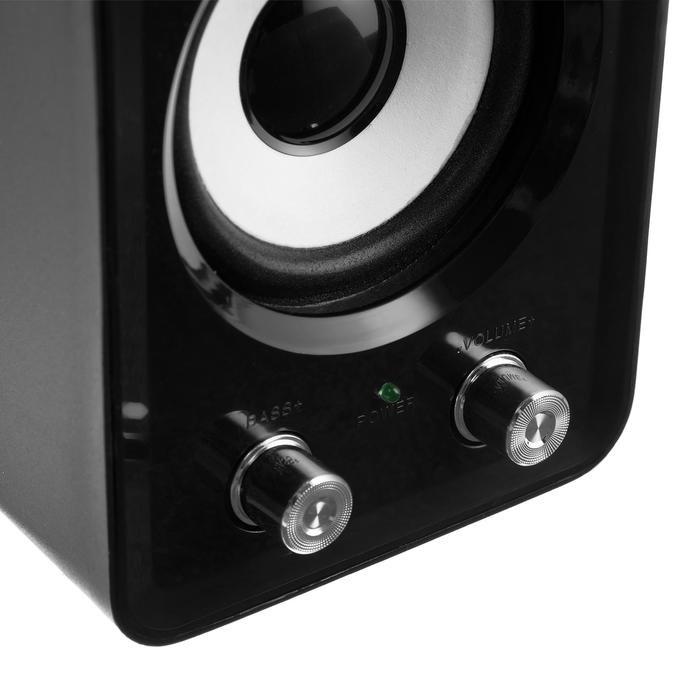 Компьютерные колонки 2.1 Defender Z4, 2х3 Вт + 5 Вт, USB, черные - фото 51364703 Компьютерные колонки 2.1 Defender Z4, 2х3 Вт + 5 Вт, USB, черные - фото 51364703