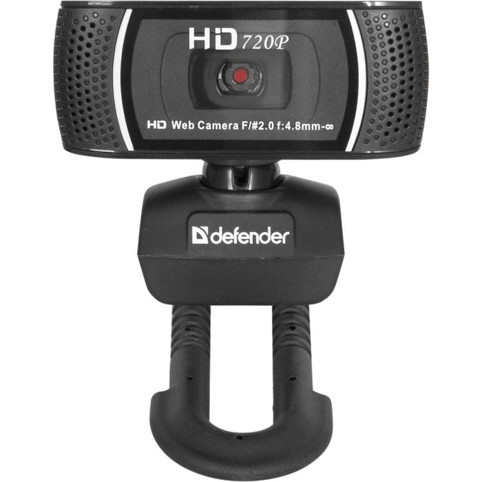 Веб-камера Defender G-lens 2597, 2 МП, 1280 х 720, HD720p, черная - фото 51364737 Веб-камера Defender G-lens 2597, 2 МП, 1280 х 720, HD720p, черная - фото 51364737