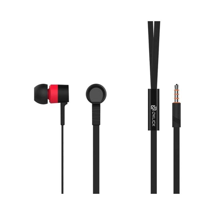 Наушники Oklick HP-S-220, вкладыши, в ушной раковине, провод 1.2 м, красные - фото 51364799 Наушники Oklick HP-S-220, вкладыши, в ушной раковине, провод 1.2 м, красные - фото 51364799
