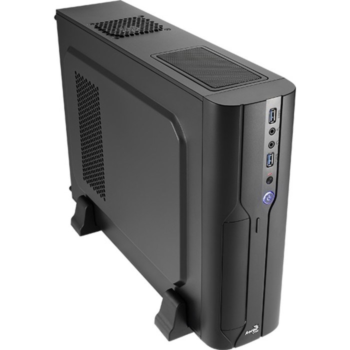 Корпус Aerocool CS-101, 400W, mATX, черный - фото 51365158 Корпус Aerocool CS-101, 400W, mATX, черный - фото 51365158