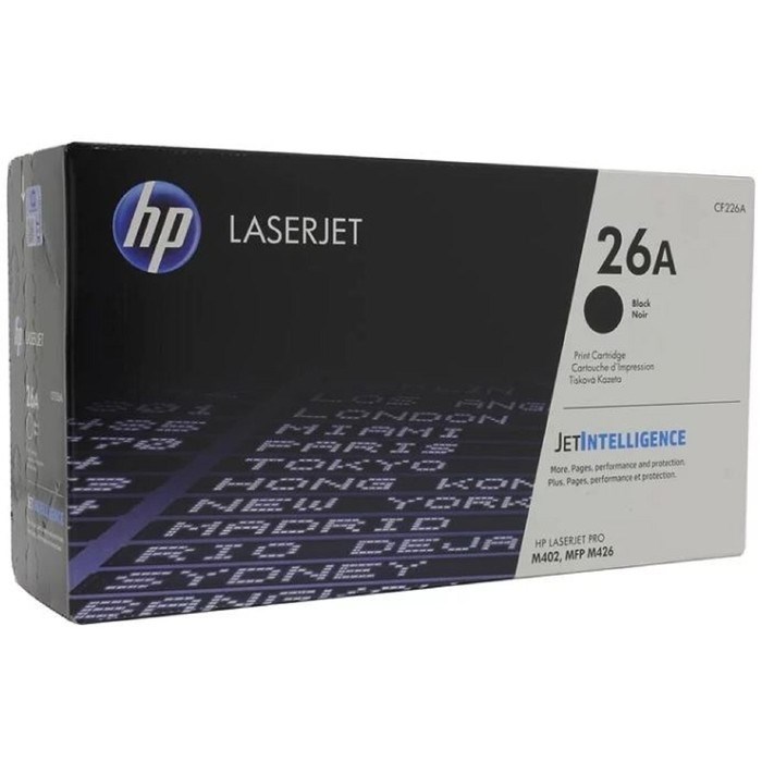 Картридж HP 26A CF226A для LJ Pro M402/M426 (3100k), черный - фото 51365230 Картридж HP 26A CF226A для LJ Pro M402/M426 (3100k), черный - фото 51365230