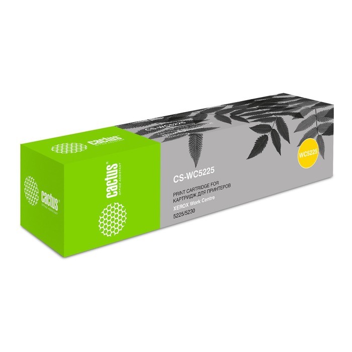Картридж Cactus CS-WC5225 106R01305 для Xerox Work Centre 5225/5230 (30000k), черный - фото 51365603 Картридж Cactus CS-WC5225 106R01305 для Xerox Work Centre 5225/5230 (30000k), черный - фото 51365603