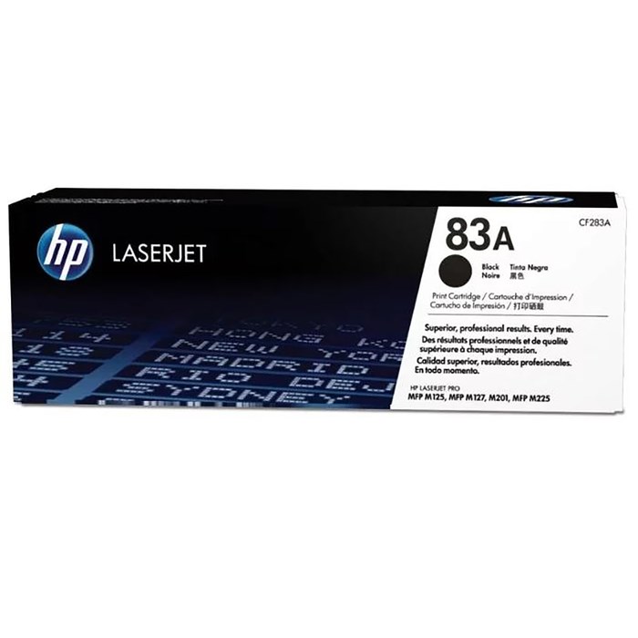 Тонер Картридж HP 83A CF283A черный для HP LJ Pro M125nw/M127fw (1500стр.) - фото 51365660 Тонер Картридж HP 83A CF283A черный для HP LJ Pro M125nw/M127fw (1500стр.) - фото 51365660
