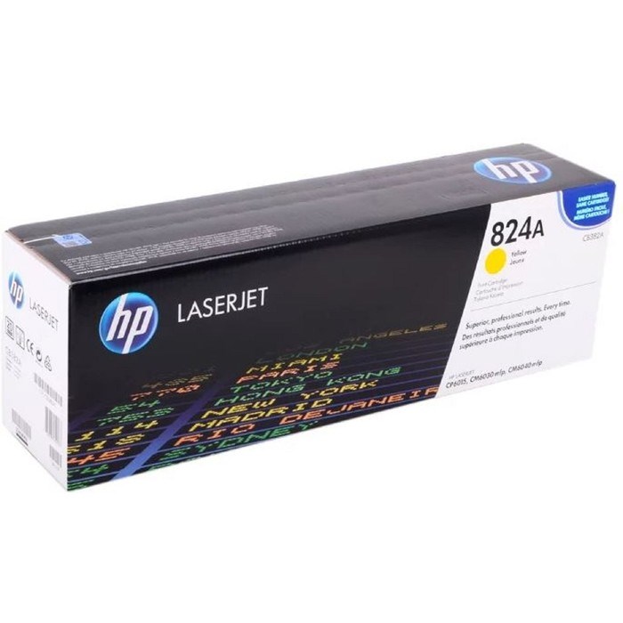 Тонер Картридж HP 824A CB382A желтый для HP CLJ CM6030/CM6040 (21000стр.) - фото 51365676 Тонер Картридж HP 824A CB382A желтый для HP CLJ CM6030/CM6040 (21000стр.) - фото 51365676