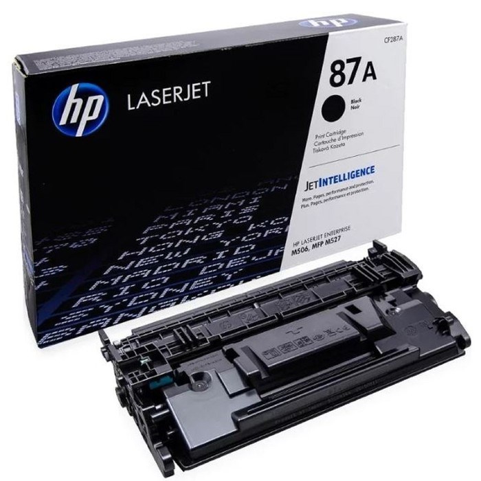Тонер Картридж HP 87A CF287A черный для HP LJ Ent M506/M527 (9000стр.) - фото 51365692 Тонер Картридж HP 87A CF287A черный для HP LJ Ent M506/M527 (9000стр.) - фото 51365692