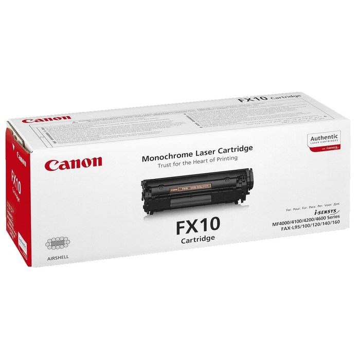 Картридж Canon FX-10 для L100/L120/MF4018 (2000k), черный - фото 51365706 Картридж Canon FX-10 для L100/L120/MF4018 (2000k), черный - фото 51365706