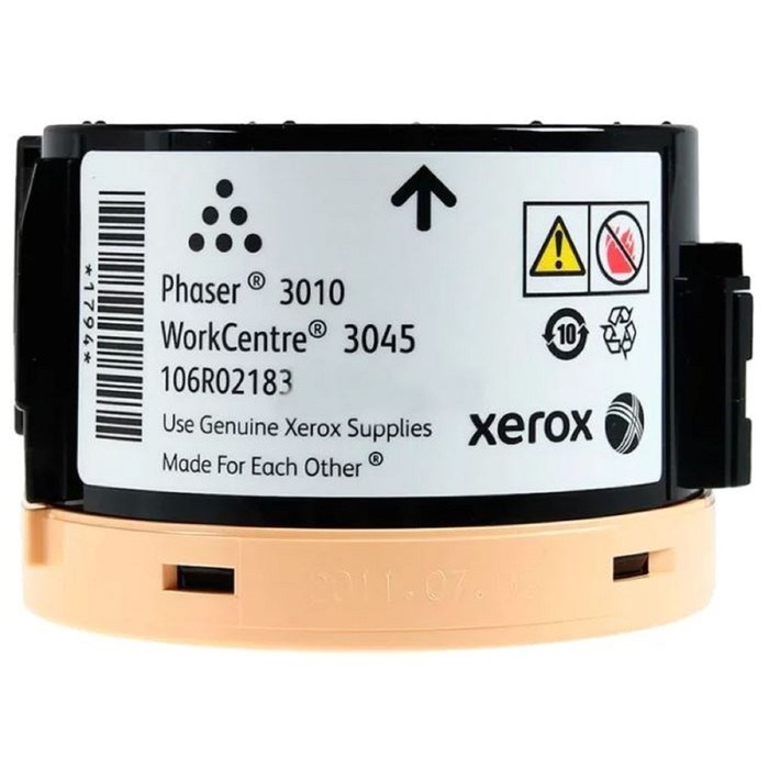 Тонер Картридж Xerox 106R02183 черный для Xerox Ph 3010/WC 3045B (2300стр.) - фото 51365722 Тонер Картридж Xerox 106R02183 черный для Xerox Ph 3010/WC 3045B (2300стр.) - фото 51365722