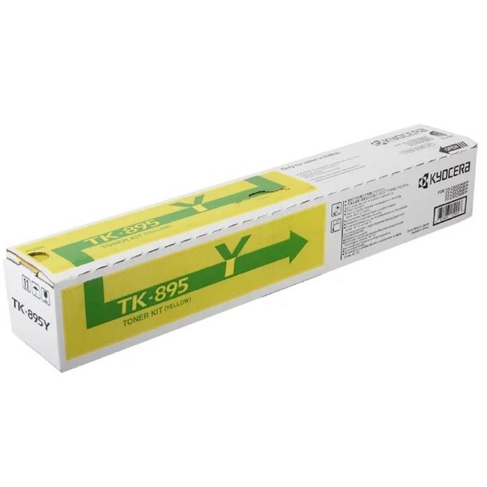Тонер Картридж Kyocera 1T02K0ANL0 TK-895Y желтый для Kyocera FS-C8020/C8025 (6000стр.) - фото 51365739 Тонер Картридж Kyocera 1T02K0ANL0 TK-895Y желтый для Kyocera FS-C8020/C8025 (6000стр.) - фото 51365739