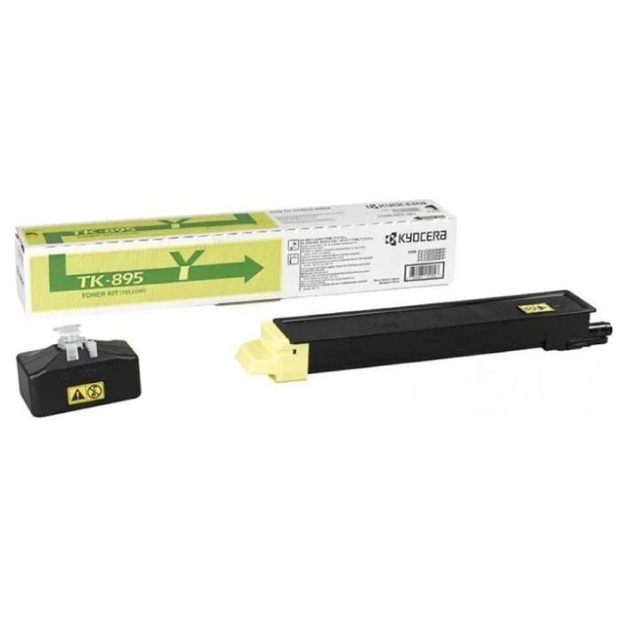 Тонер Картридж Kyocera 1T02K0ANL0 TK-895Y желтый для Kyocera FS-C8020/C8025 (6000стр.) - фото 51365740 Тонер Картридж Kyocera 1T02K0ANL0 TK-895Y желтый для Kyocera FS-C8020/C8025 (6000стр.) - фото 51365740