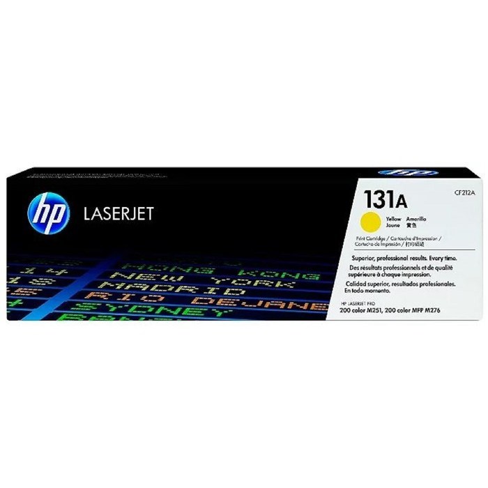 Картридж HP 131A CF212A для LJ Pro M251/M276 (1800k), желтый - фото 51365741 Картридж HP 131A CF212A для LJ Pro M251/M276 (1800k), желтый - фото 51365741