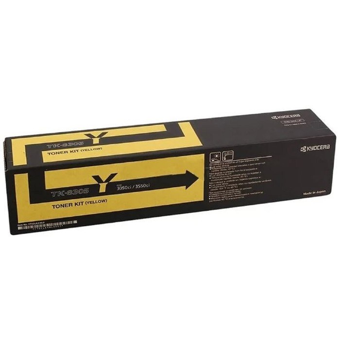 Тонер Картридж Kyocera 1T02LKANL0 TK-8305Y желтый для Kyocera TASKalfa 3050ci/3550ci - фото 51365751 Тонер Картридж Kyocera 1T02LKANL0 TK-8305Y желтый для Kyocera TASKalfa 3050ci/3550ci - фото 51365751