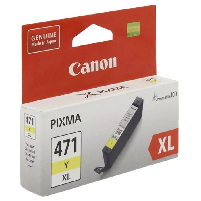 Картридж струйный Canon CLI-471XLY 0349C001 желтый для Canon Pixma MG5740/MG6840/MG7740 - фото 51365753 Картридж струйный Canon CLI-471XLY 0349C001 желтый для Canon Pixma MG5740/MG6840/MG7740 - фото 51365753