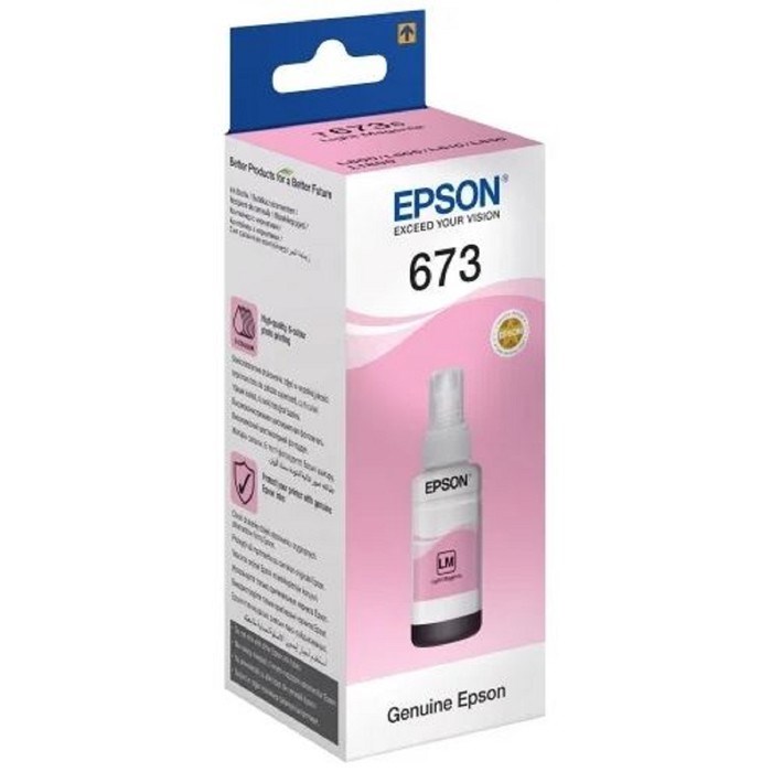 Чернила Epson C13T67364A светло-пурпурный для Epson L800 (1800стр.) - фото 51365774 Чернила Epson C13T67364A светло-пурпурный для Epson L800 (1800стр.) - фото 51365774