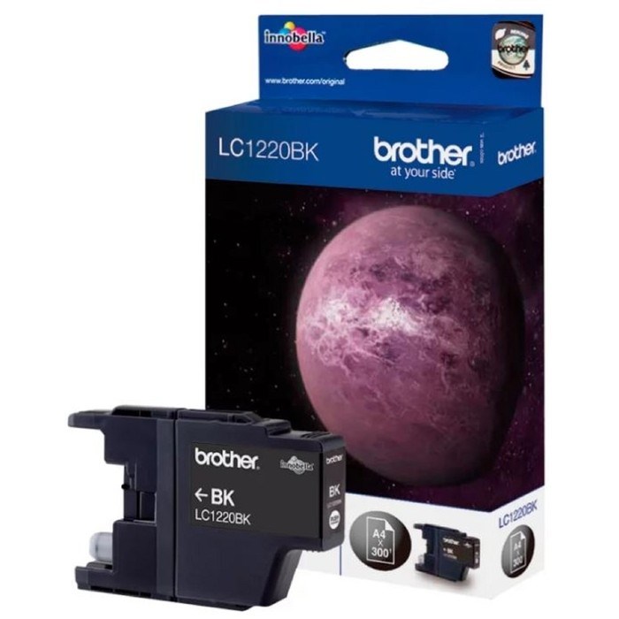 Картридж струйный Brother LC1220BK черный для Brother MFC-J430W/J825DW/DCP-J525W (300стр.) - фото 51365780 Картридж струйный Brother LC1220BK черный для Brother MFC-J430W/J825DW/DCP-J525W (300стр.) - фото 51365780