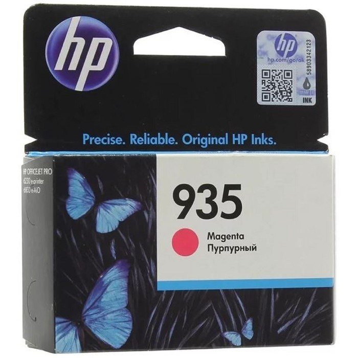 Картридж струйный HP 935 C2P21AE пурпурный для HP OJ Pro 6830 - фото 51365829 Картридж струйный HP 935 C2P21AE пурпурный для HP OJ Pro 6830 - фото 51365829