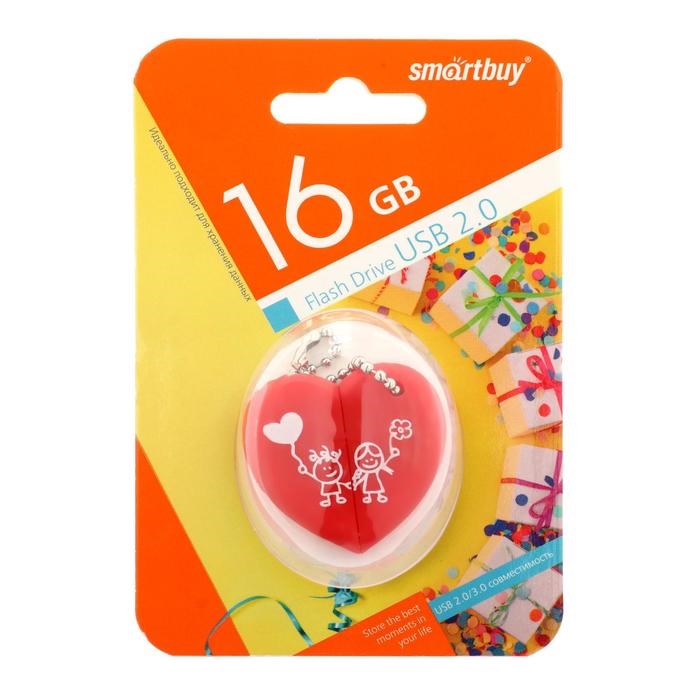 Флешка Smartbuy Wild series, 16 Гб, USB2.0, "Сердце", чт до 25 Мб/с, зап до 15 Мб/с - фото 51365864 Флешка Smartbuy Wild series, 16 Гб, USB2.0, "Сердце", чт до 25 Мб/с, зап до 15 Мб/с - фото 51365864