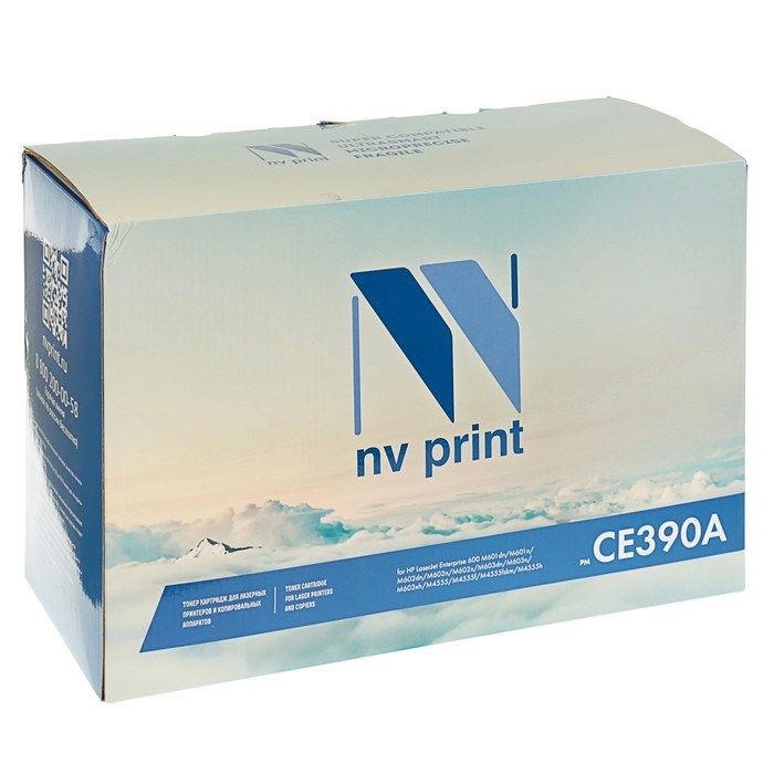 Картридж NV PRINT CE390A для HP LaserJet Enterprise 600 M601/M602/M603/M4555 (10000k),черный - фото 51365896 Картридж NV PRINT CE390A для HP LaserJet Enterprise 600 M601/M602/M603/M4555 (10000k),черный - фото 51365896