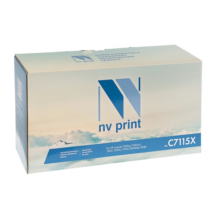 Картридж NV PRINT C7115X для HP LaserJet 1000w/1005w/1200/1200n/1220/3330mfp/3380 (3500k) - фото 51365900 Картридж NV PRINT C7115X для HP LaserJet 1000w/1005w/1200/1200n/1220/3330mfp/3380 (3500k) - фото 51365900