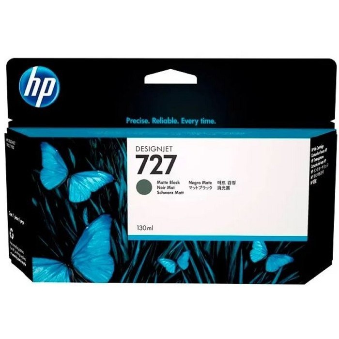 Картридж струйный HP 727 B3P22A черный матовый для HP DJ T920/T1500 (130мл) - фото 51365912 Картридж струйный HP 727 B3P22A черный матовый для HP DJ T920/T1500 (130мл) - фото 51365912