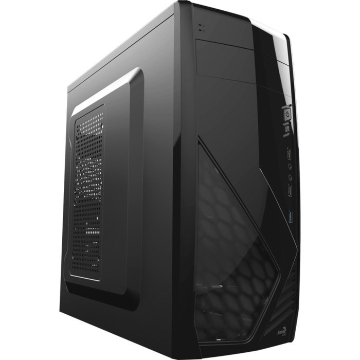 Корпус Aerocool CS-1102, без БП, ATX, черный - фото 51365943 Корпус Aerocool CS-1102, без БП, ATX, черный - фото 51365943
