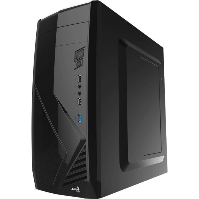 Корпус Aerocool CS-1102, без БП, ATX, черный - фото 51365946 Корпус Aerocool CS-1102, без БП, ATX, черный - фото 51365946