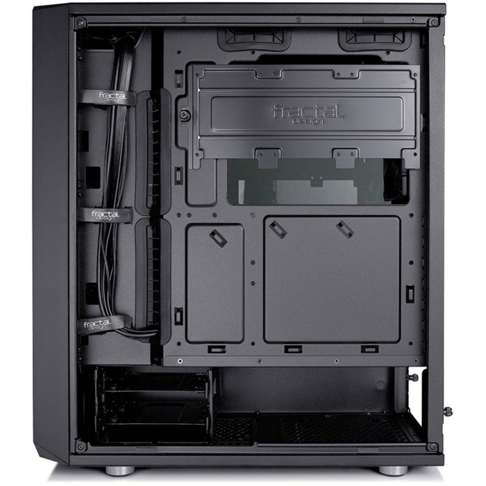 Корпус Fractal Design Meshify C Blackout TG, без БП, ATX, черный - фото 51365990 Корпус Fractal Design Meshify C Blackout TG, без БП, ATX, черный - фото 51365990