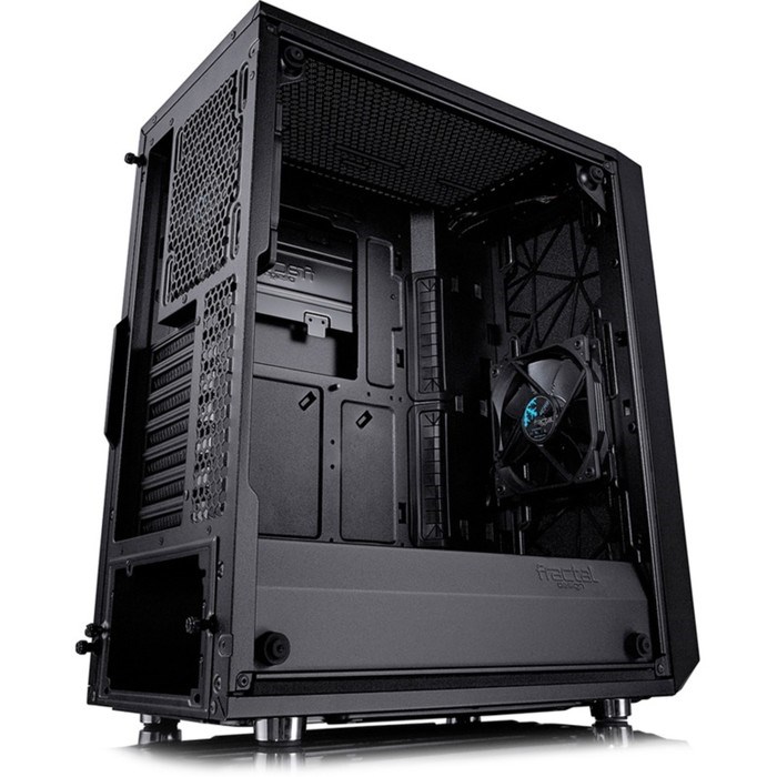 Корпус Fractal Design Meshify C Blackout TG, без БП, ATX, черный - фото 51365991 Корпус Fractal Design Meshify C Blackout TG, без БП, ATX, черный - фото 51365991