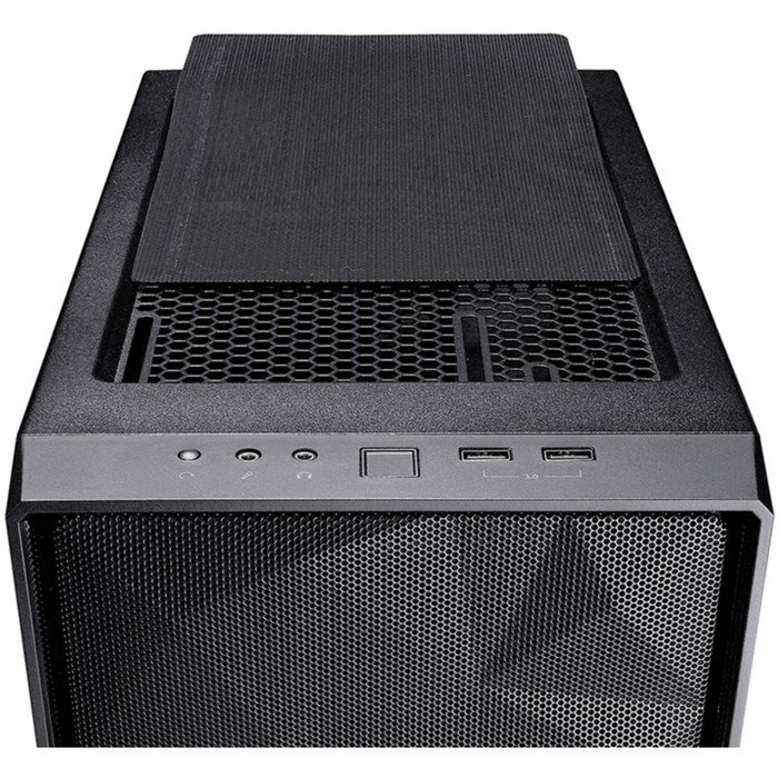 Корпус Fractal Design Meshify C Blackout TG, без БП, ATX, черный - фото 51365993 Корпус Fractal Design Meshify C Blackout TG, без БП, ATX, черный - фото 51365993