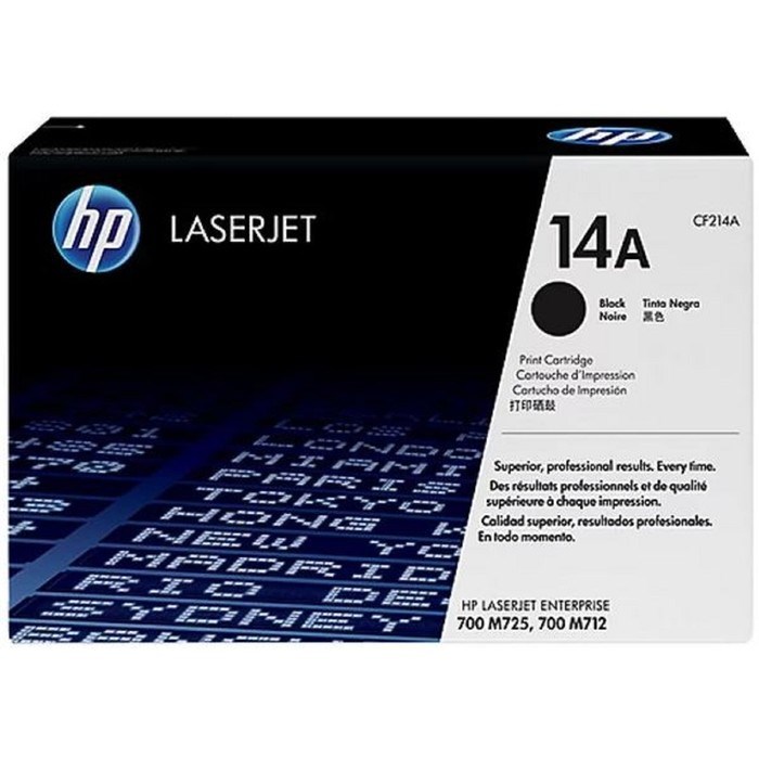 Картридж HP 14A CF214A для LJ 700/M712 (10000k), черный - фото 51366132 Картридж HP 14A CF214A для LJ 700/M712 (10000k), черный - фото 51366132